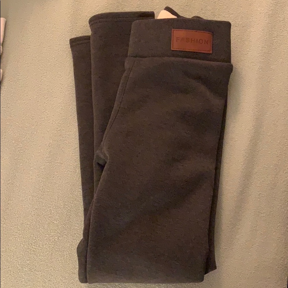 Winter tight and warm cashmere pants